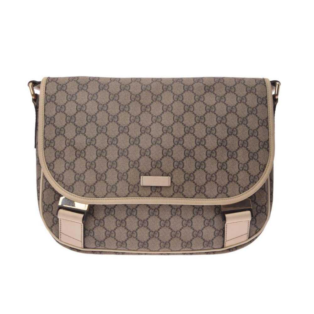 Gucci messenger bag Beige Tan GG leather